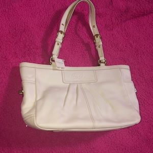 White Coach Bag